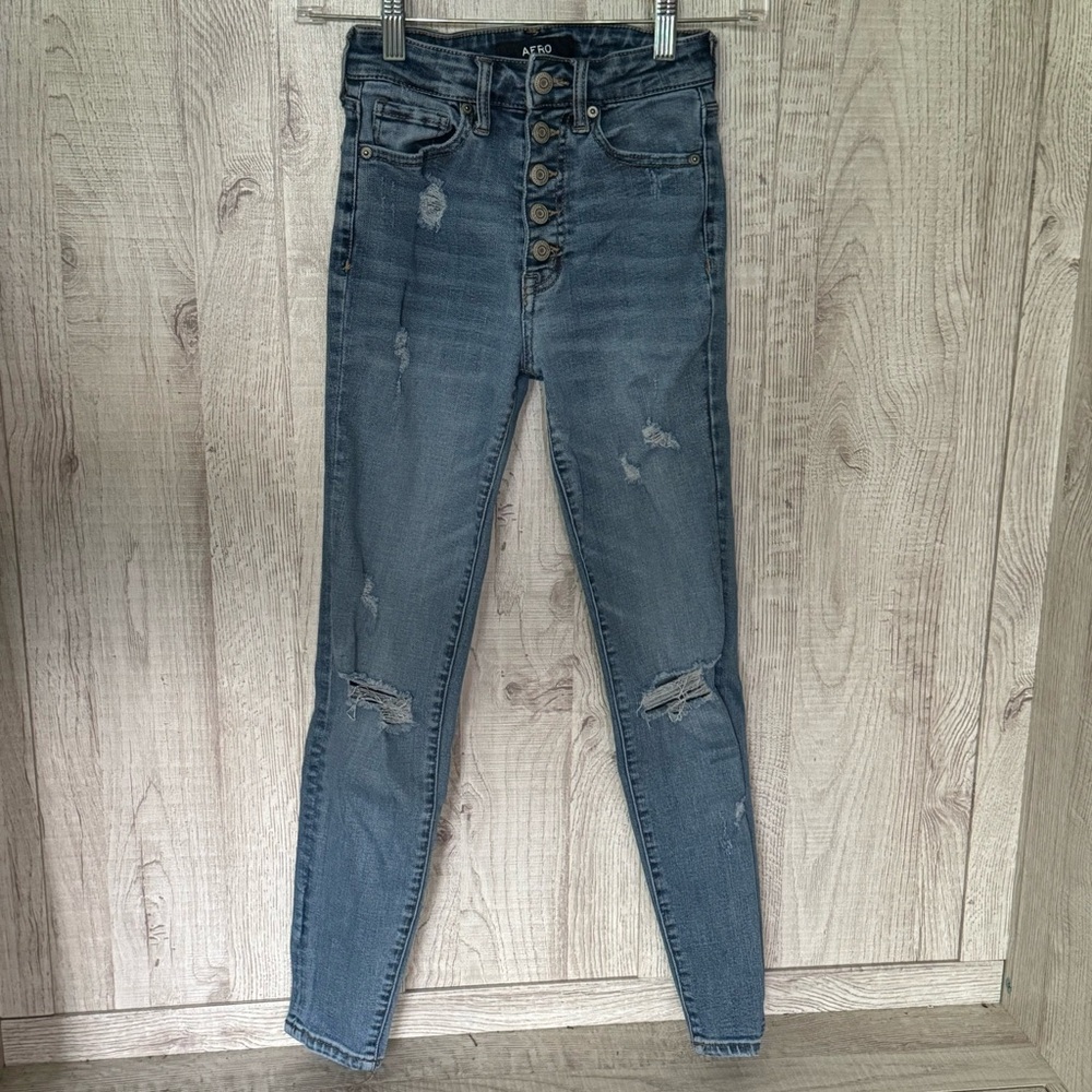 Aeropostale- Aero Super High Rise Jeans Size 000 Womens